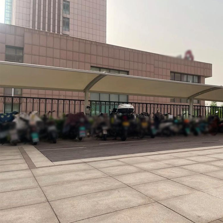 叶城县膜结构电动车棚