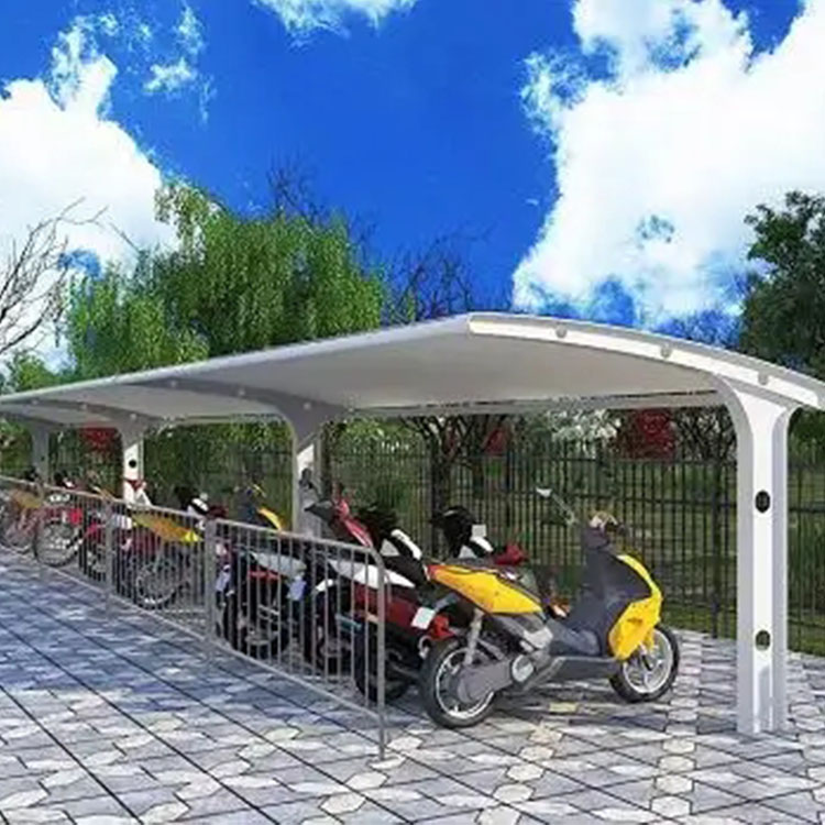 叶城县膜结构电动车棚